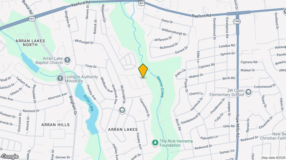 5836 Aftonshire Dr Map and Location Details