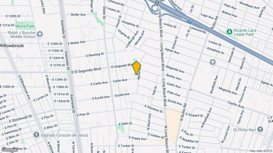 12331 Alpine Ave Mapa y Detalles de la Ubicación