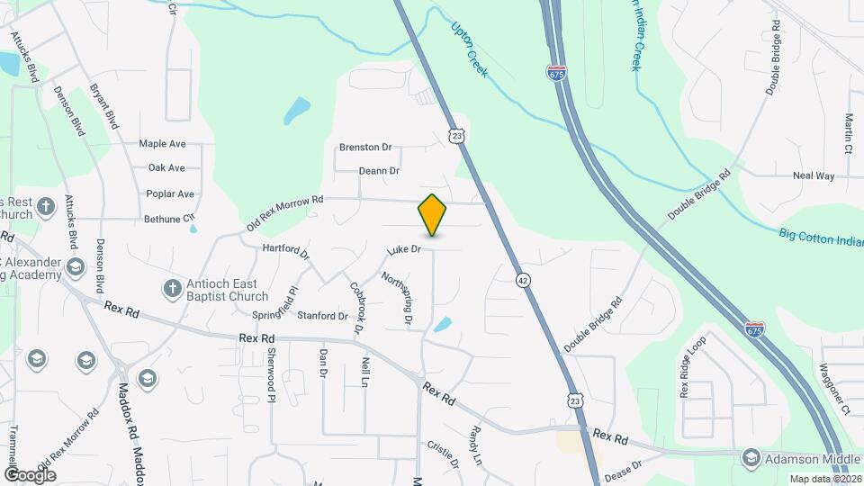 2710 Luke Dr Map and Location Details