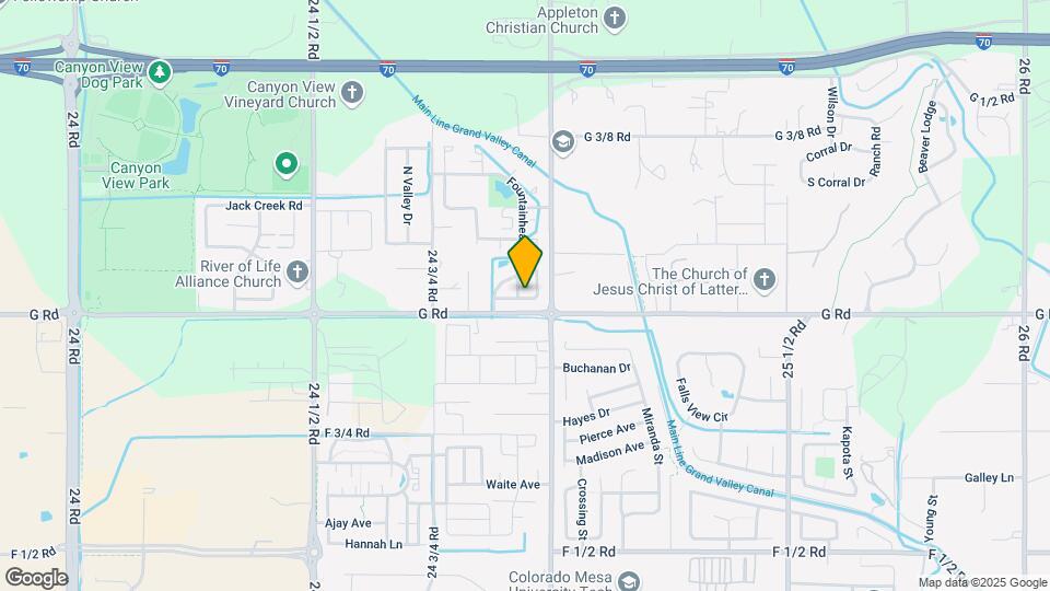 2492 E Harbor Cir Map and Location Details