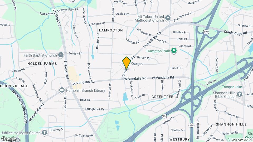 2 Pipers Glen Ct Mapa y Detalles de la Ubicación