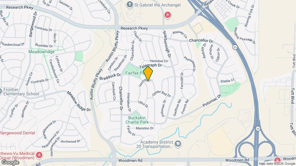 4920 Braddock Dr Map and Location Details