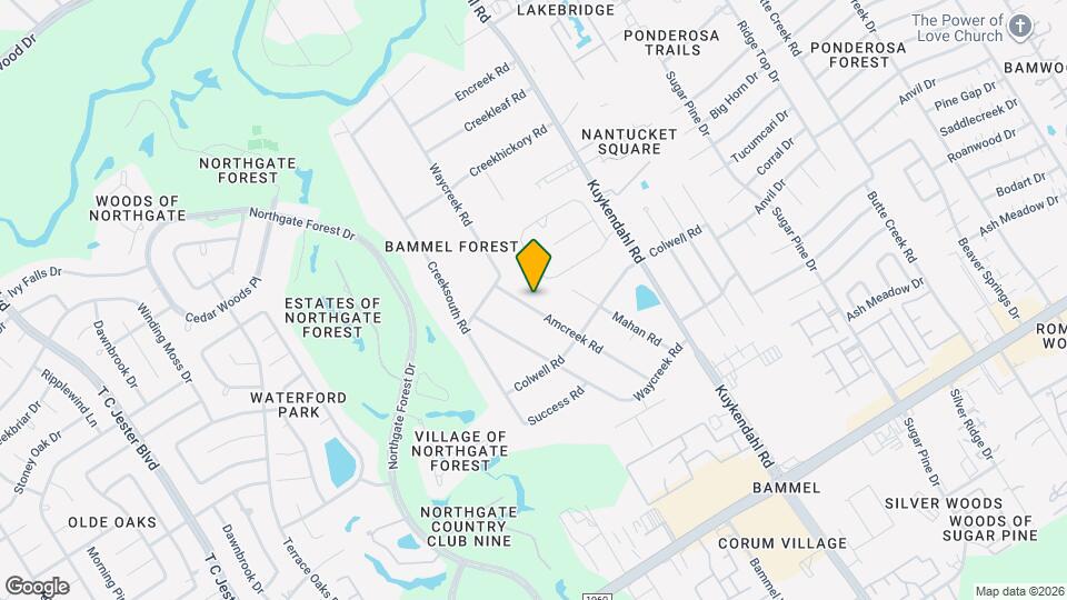 16506 Amcreek Rd Map and Location Details