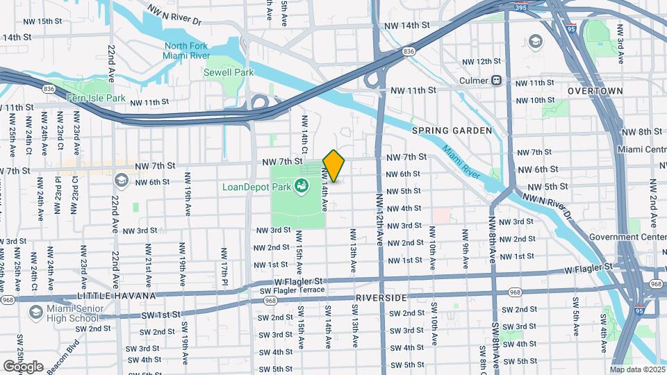 1353 NW 5th St Mapa y Detalles de la Ubicación