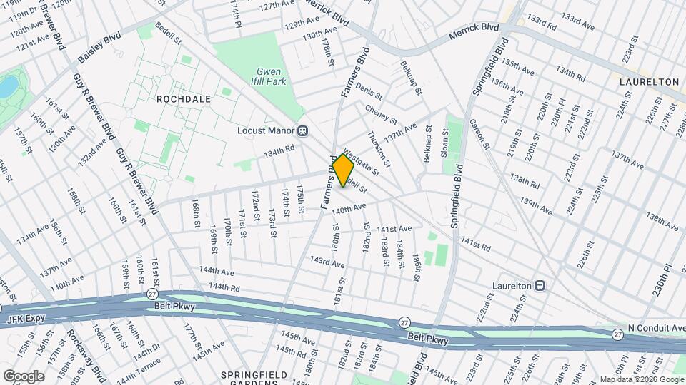 139-21 182nd St, Unit 1195 Map and Location Details