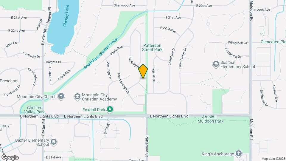 2511 Banbury Dr Map and Location Details