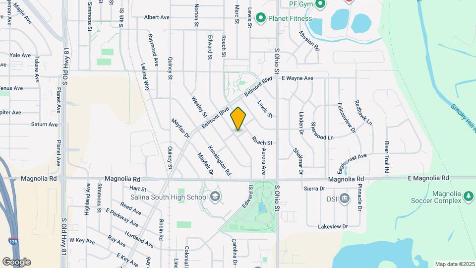 829 La Shelle Ln Map and Location Details