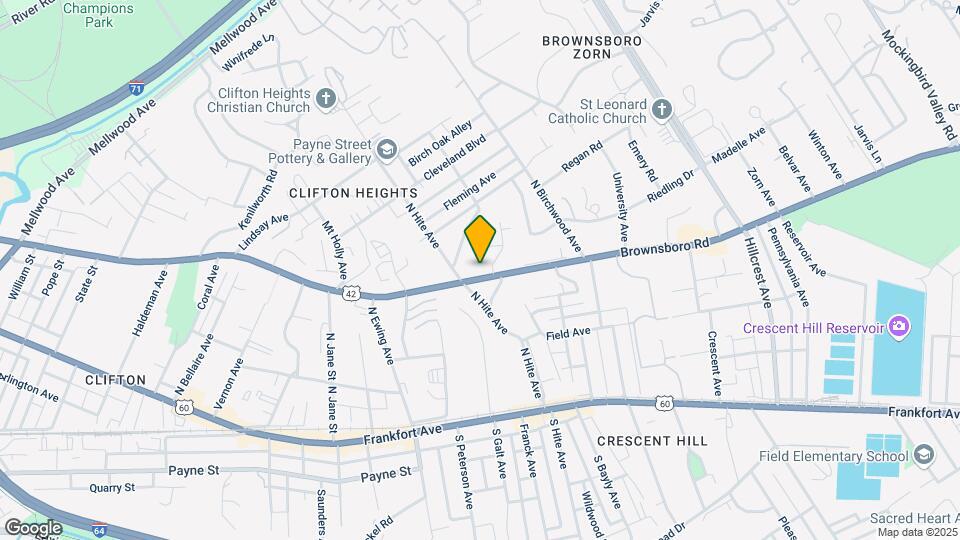 2709 Brownsboro Rd Mapa y Detalles de la Ubicación