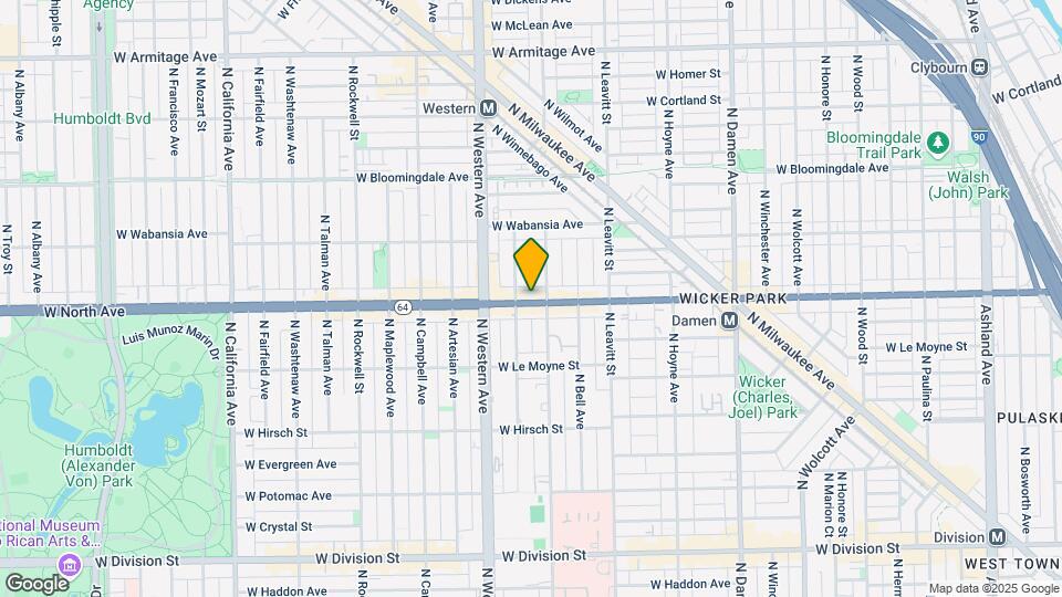 2314 W North Ave Mapa y Detalles de la Ubicación