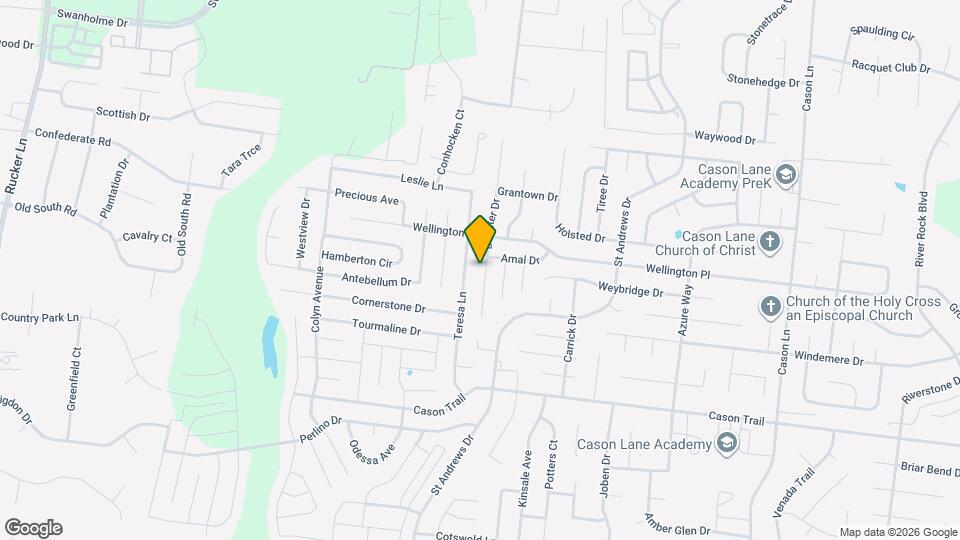 1510 Ballater Dr Map and Location Details