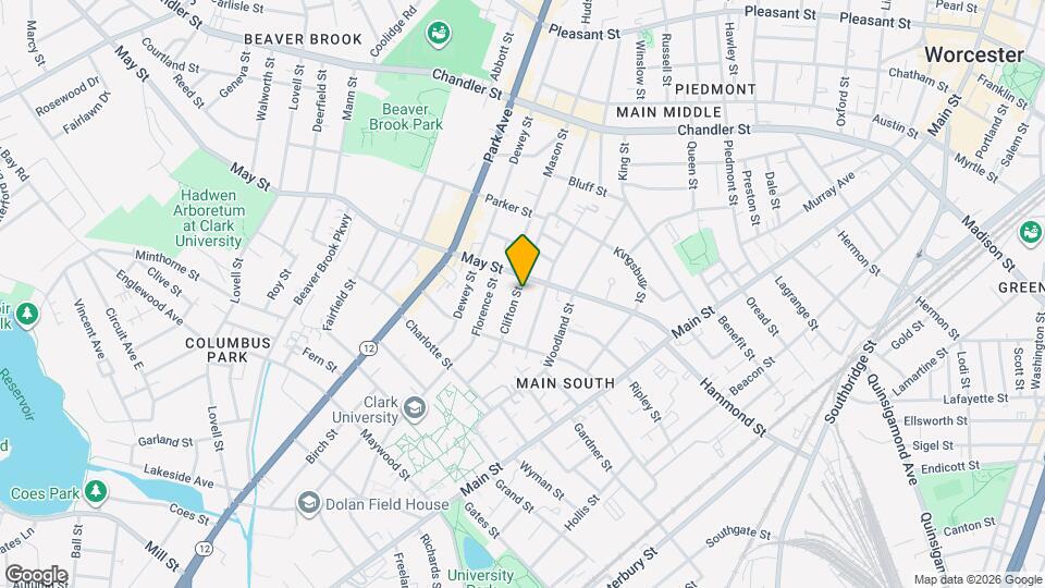 5 Clifton St, Unit 3 Mapa y Detalles de la Ubicación