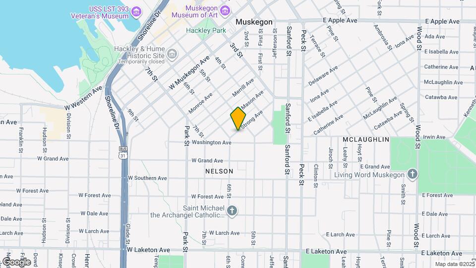 247 Strong Ave Map and Location Details