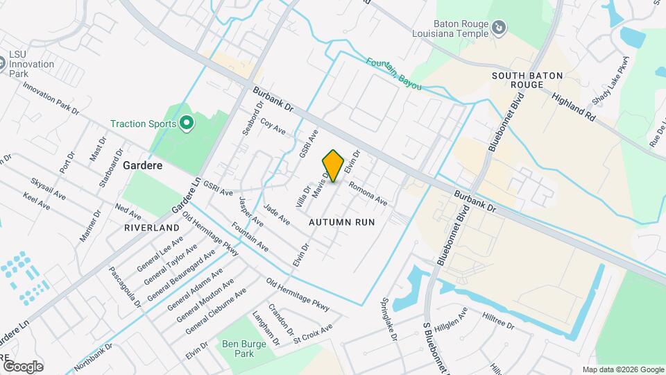 1046 Elvin Dr Mapa y Detalles de la Ubicación