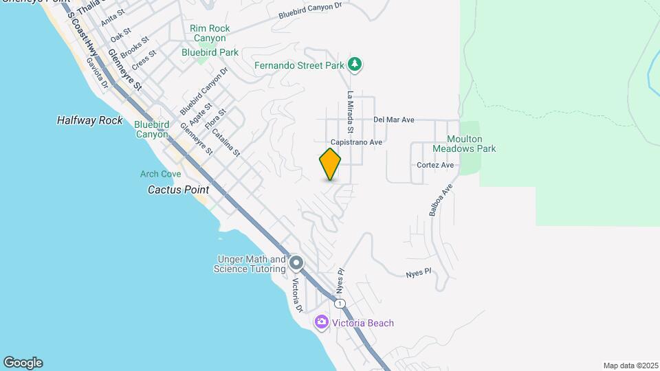 790 Hermosa Way Map and Location Details