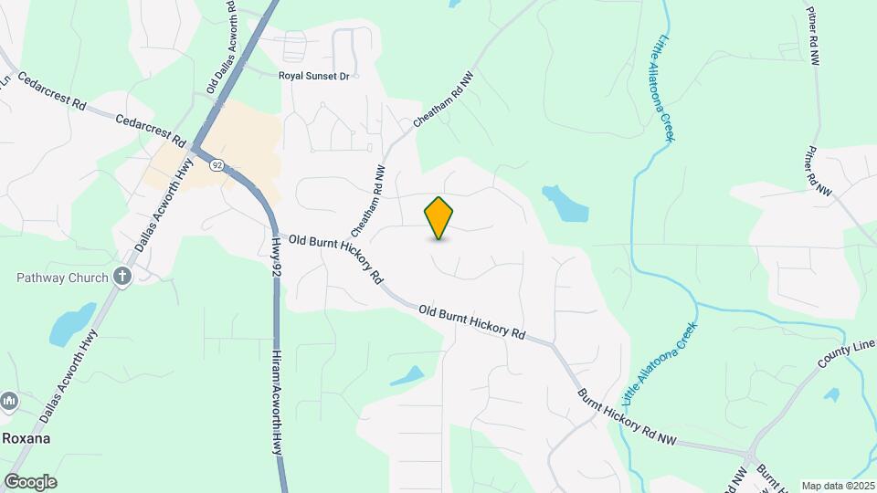 304 Hickory Creek Ln Map and Location Details