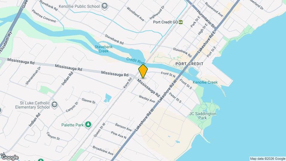 61 Mississauga Rd N Map and Location Details
