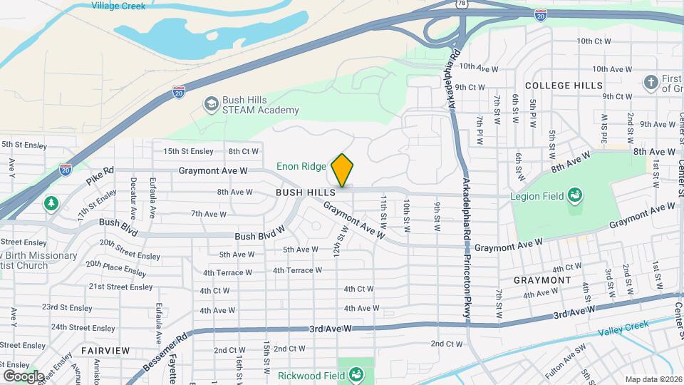 1227 8th Ave W Map and Location Details