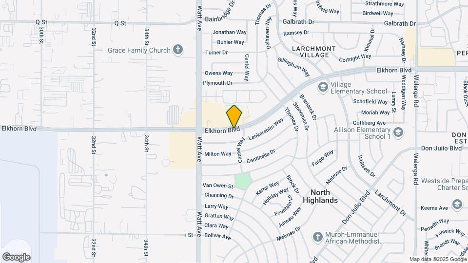 3654 Elkhorn Blvd Mapa y Detalles de la Ubicación