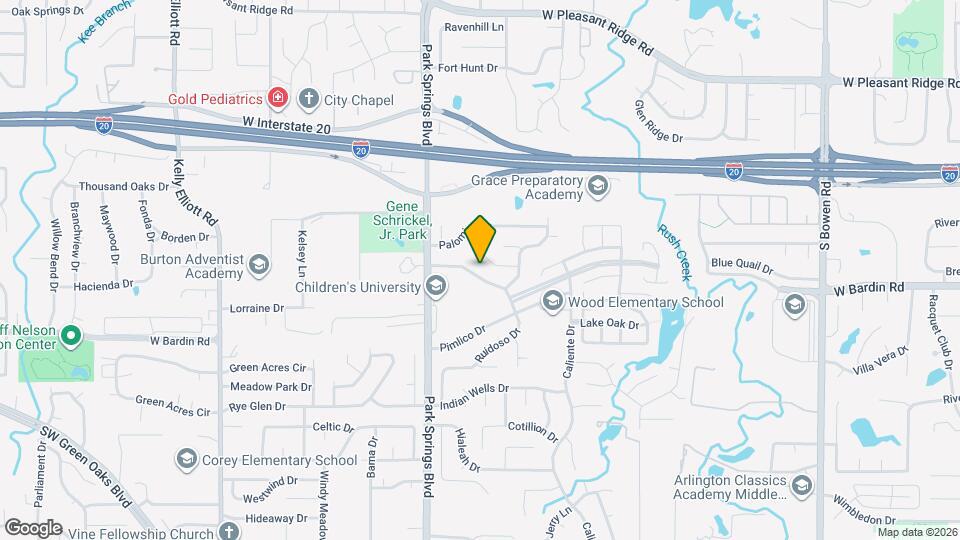 3601 Willow Ridge Dr Map and Location Details