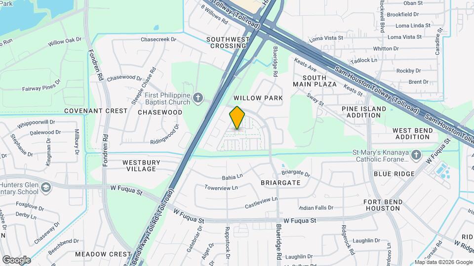 7141 Chasewood Dr Map and Location Details