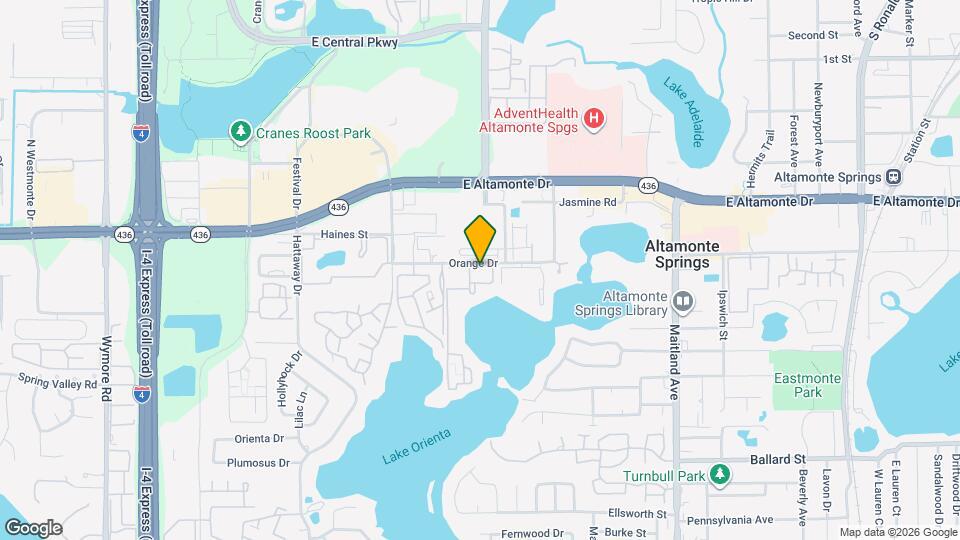 506 Orange Dr Map and Location Details