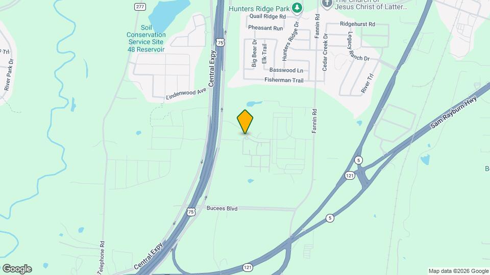 1824 Central Expy Map and Location Details