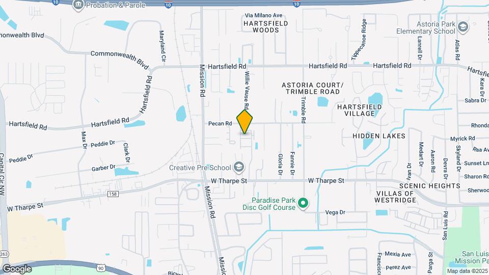 2739 W Tharpe St Map and Location Details