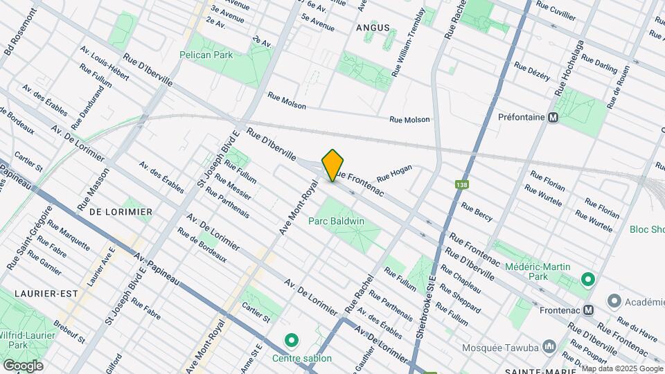 4458-4464 D'iberville St Map and Location Details