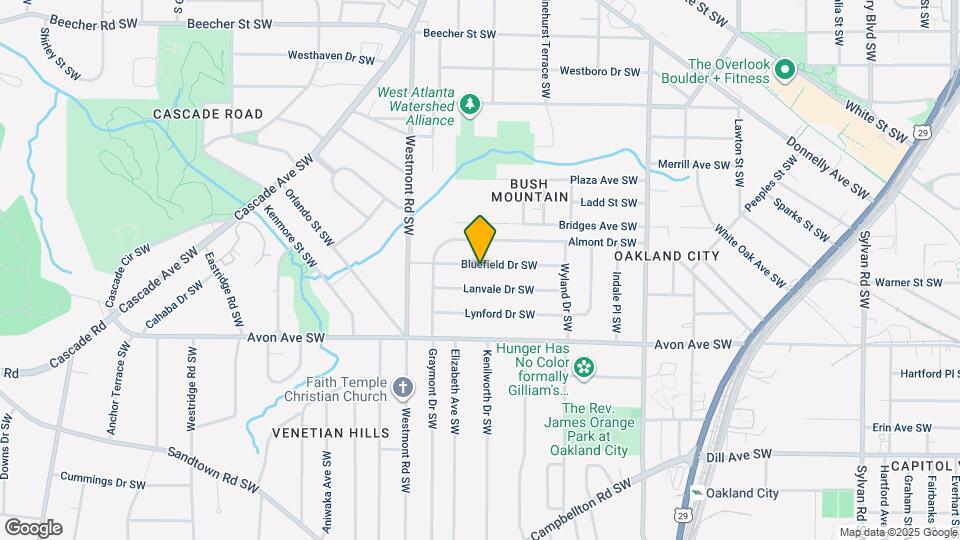 1426 Bluefield Dr SW Map and Location Details