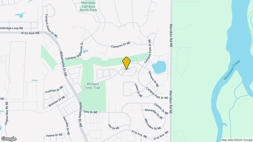 9115 Periwinkle Loop NE Mapa y Detalles de la Ubicación