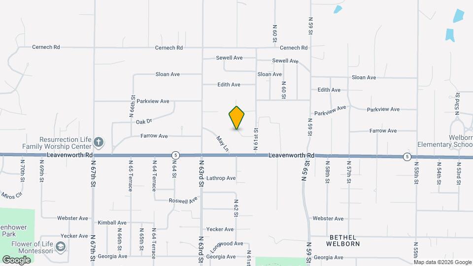 6135-6141 Farrow Ave Map and Location Details