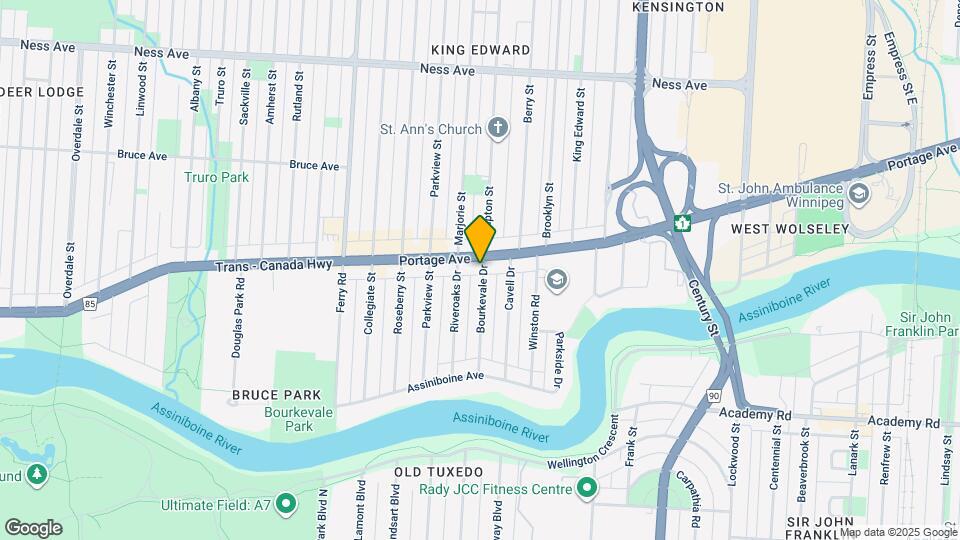 1800 Portage Apartment Map and Location Details