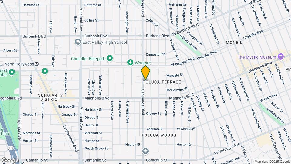 5302 Cahuenga Blvd Map and Location Details