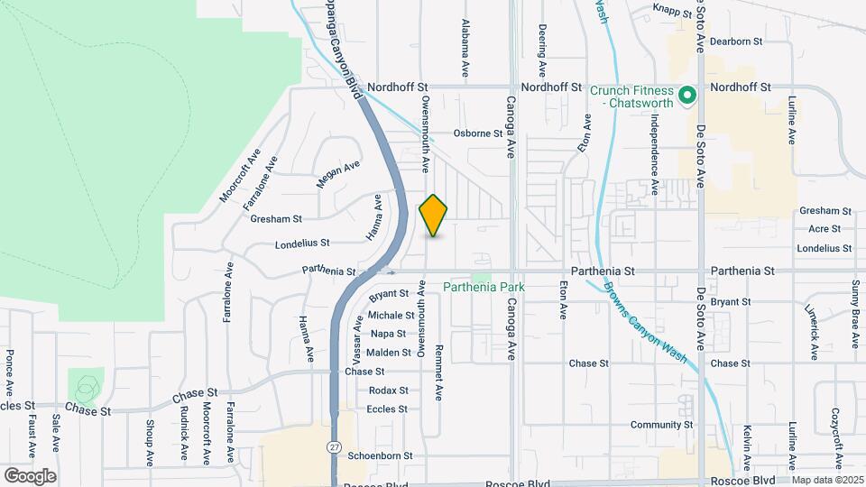 8740 Owensmouth Ave Map and Location Details