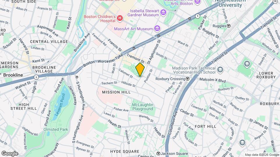 181 St Alphonsus St Map and Location Details