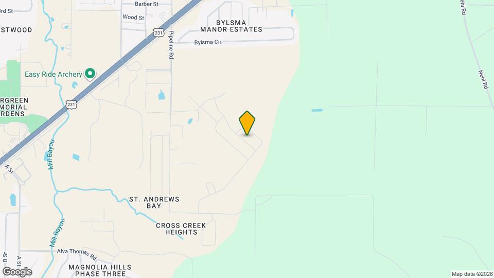 3806 Heartwood St Mapa y Detalles de la Ubicación