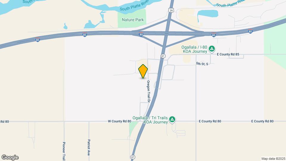 Heartland Flats Ogallala Mapa y Detalles de la Ubicación