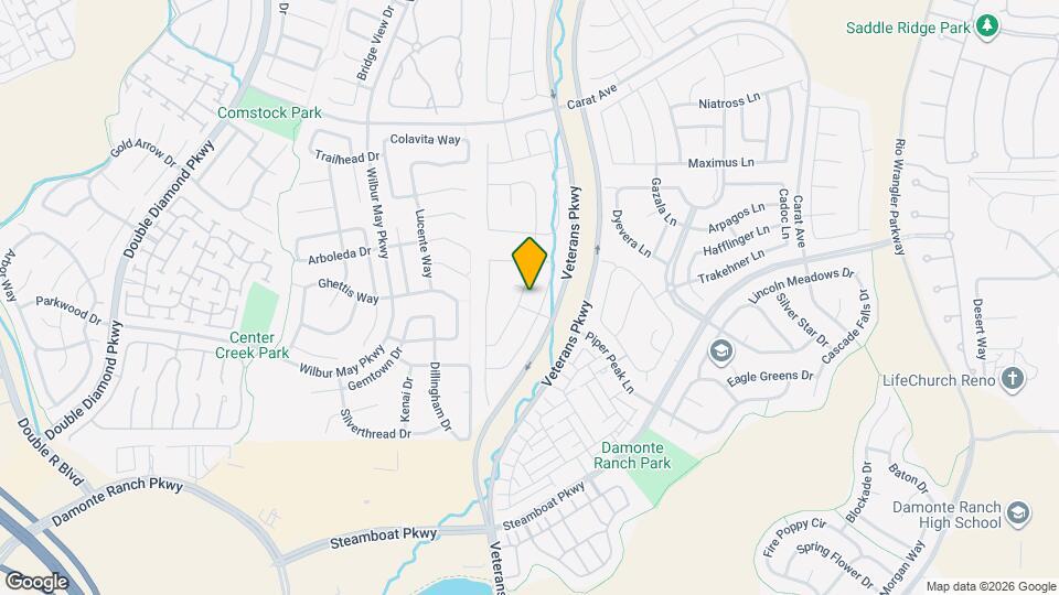 10290 Culiacan Pass Trail Mapa y Detalles de la Ubicación