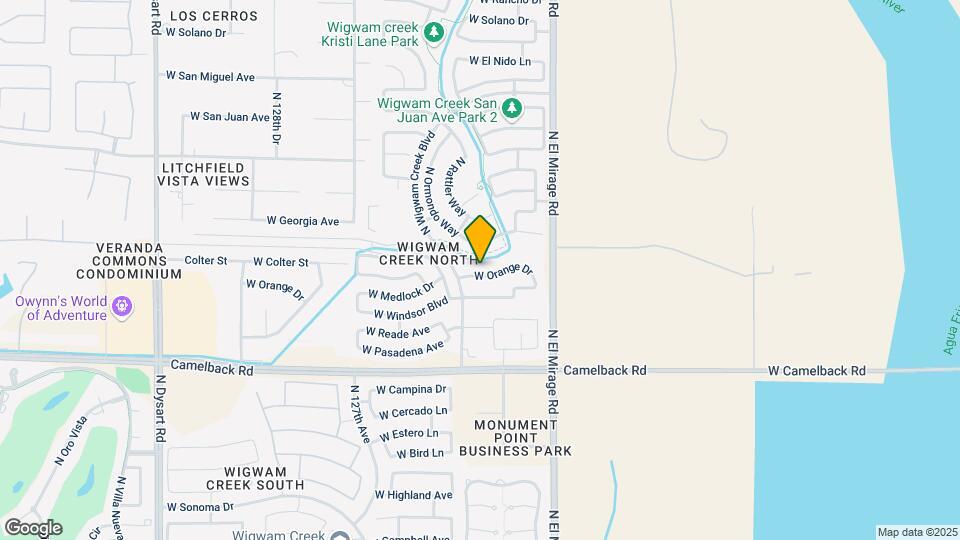 12432 W Orange Dr Map and Location Details