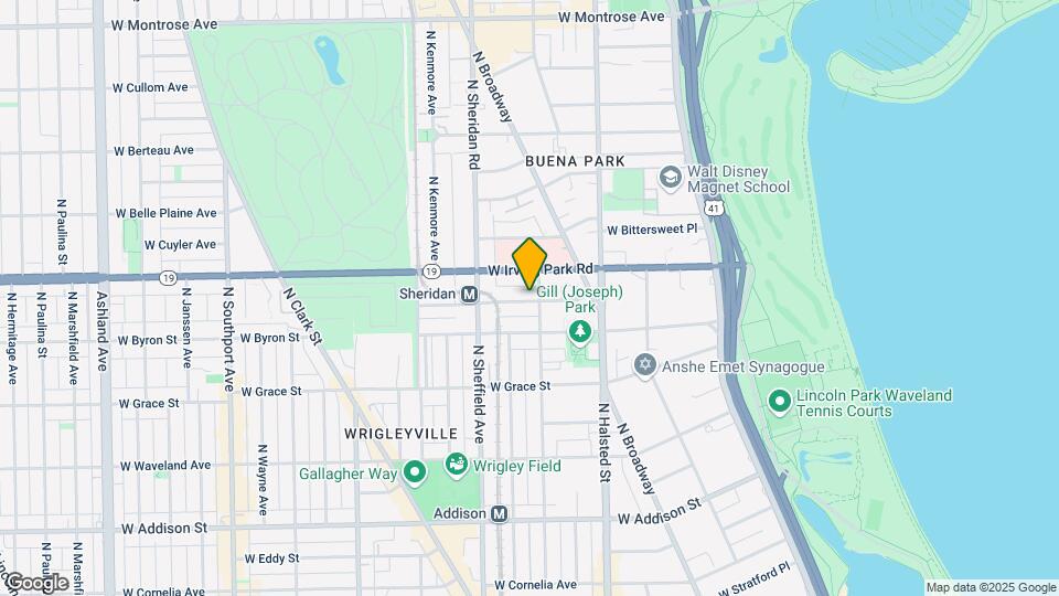 904 W Dakin St Map and Location Details