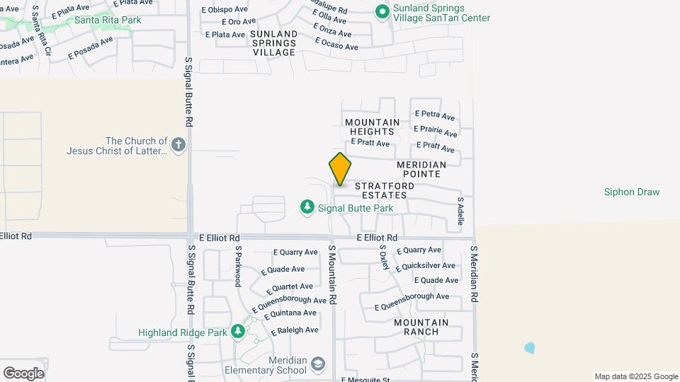 11210 E Pronghorn Ave Map and Location Details