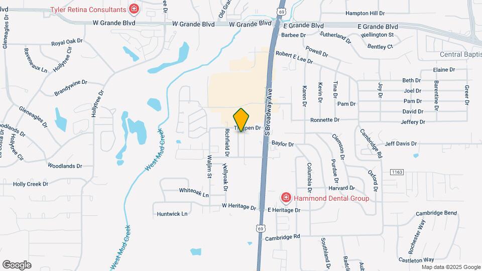 7108 Gatewood Dr Map and Location Details