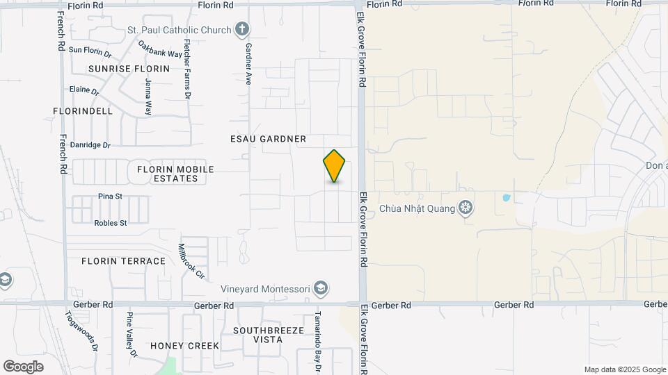 7438 Chadbourne Wy Map and Location Details