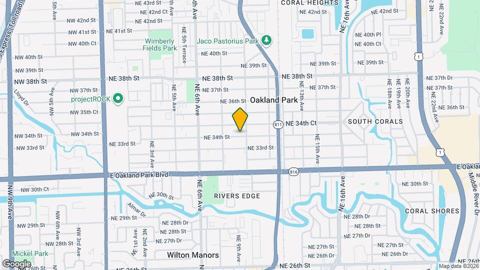 953 NE 34th St Mapa y Detalles de la Ubicación