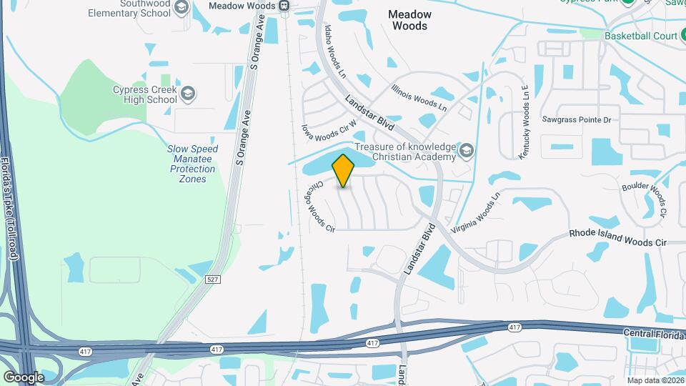 13025 San Diego Woods Ln Mapa y Detalles de la Ubicación