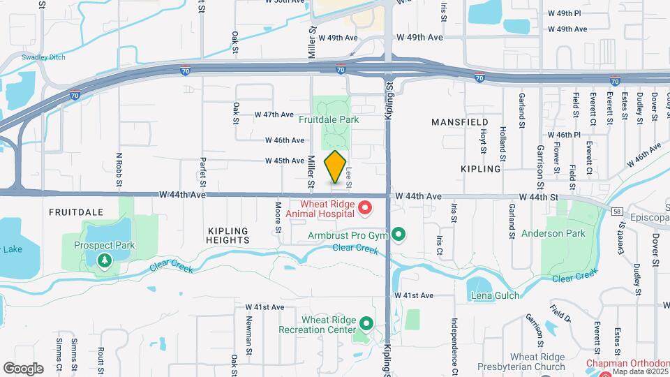 10251 W 44th Ave, Unit #7-208 Map and Location Details