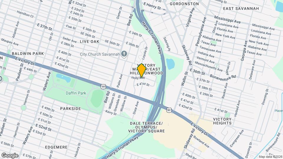 1731 Holly Ave Map and Location Details