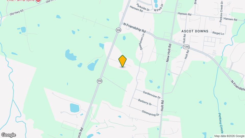 160-A-B Matthew Dr Map and Location Details