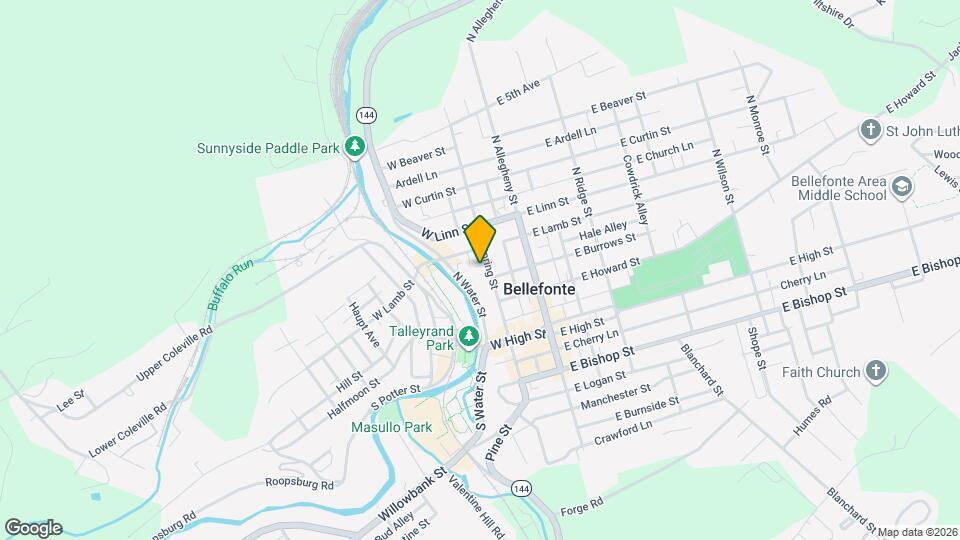 245 1/2-242 N Spring St Map and Location Details