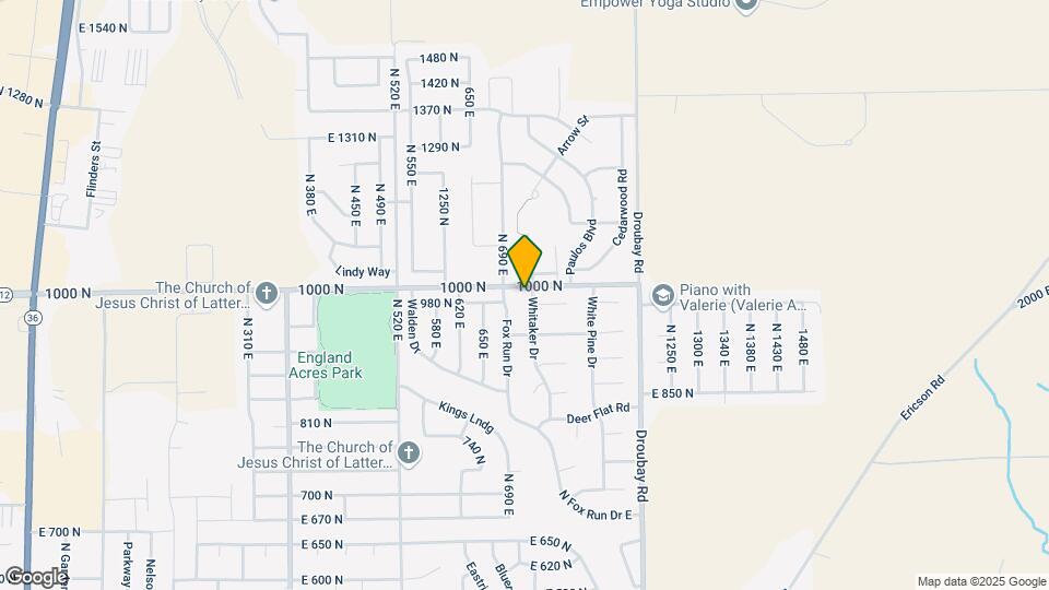 991 Whitaker Dr Map and Location Details